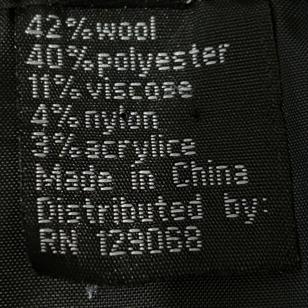 Desigual Patchwork Wool Blend Button Front Mini S… - image 10